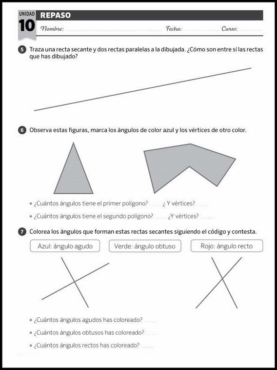 Revisões de matemática para crianças de 8 anos 85