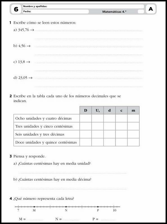 9-vuotiaiden matematiikan harjoituksia 11