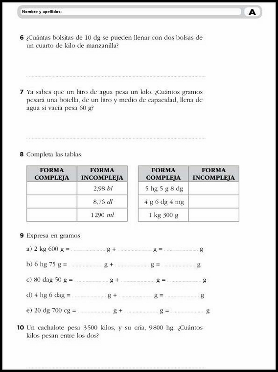 Matematikopgaver til 9-årige 16