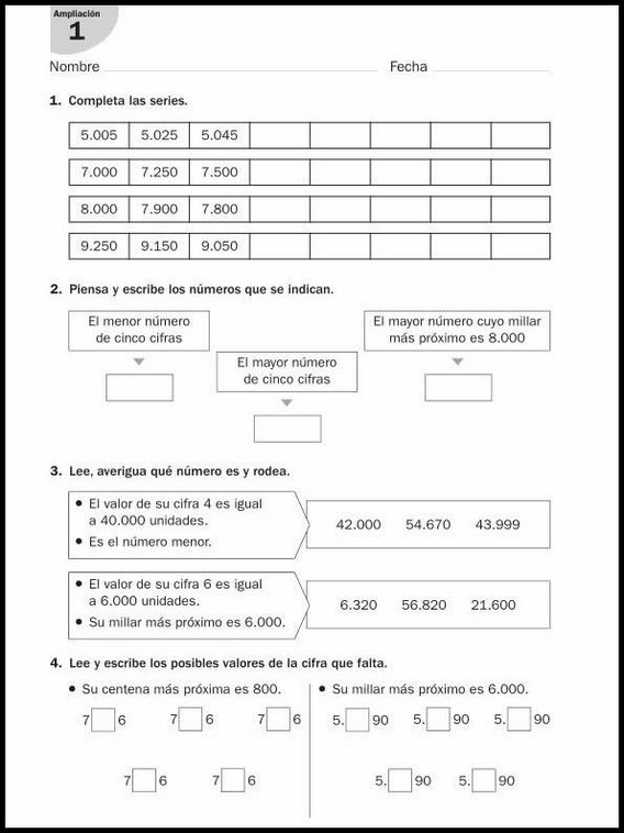 Maths Worksheets for 9-Year-Olds 25