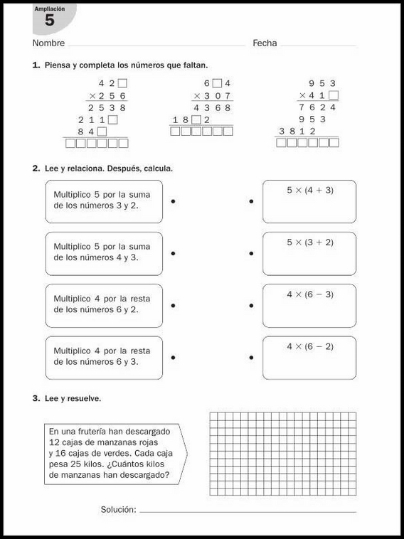 Exercices de mathématiques pour enfants de 9 ans 29