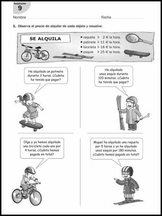 Maths Worksheets for 9-Year-Olds 33