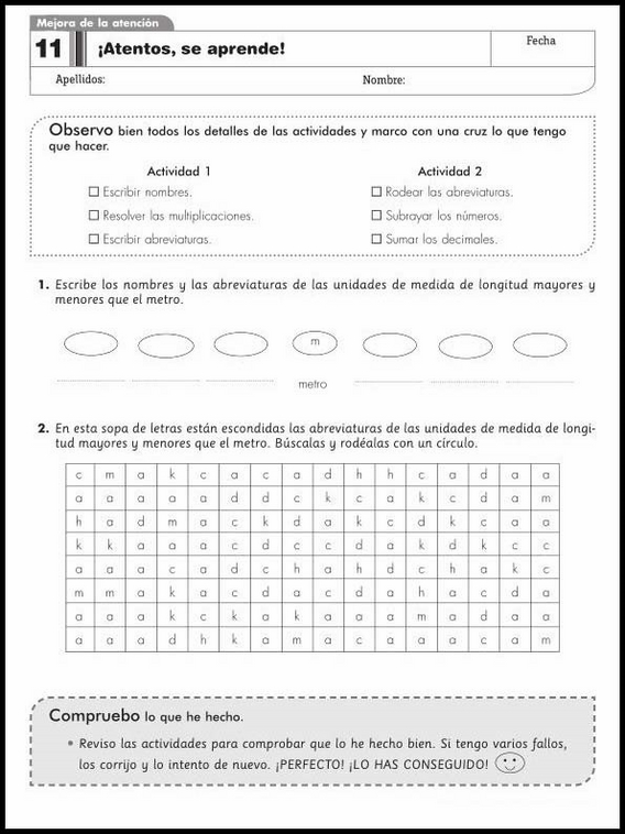 9 años 4º Educacion Primaria Ampliacion 61