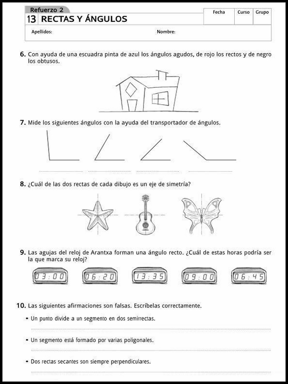 Exercícios de matemática para crianças de 9 anos 101