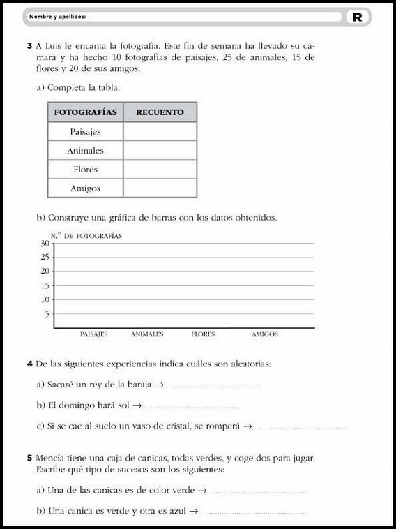 9 años 4º Educacion Primaria Refuerzo 24