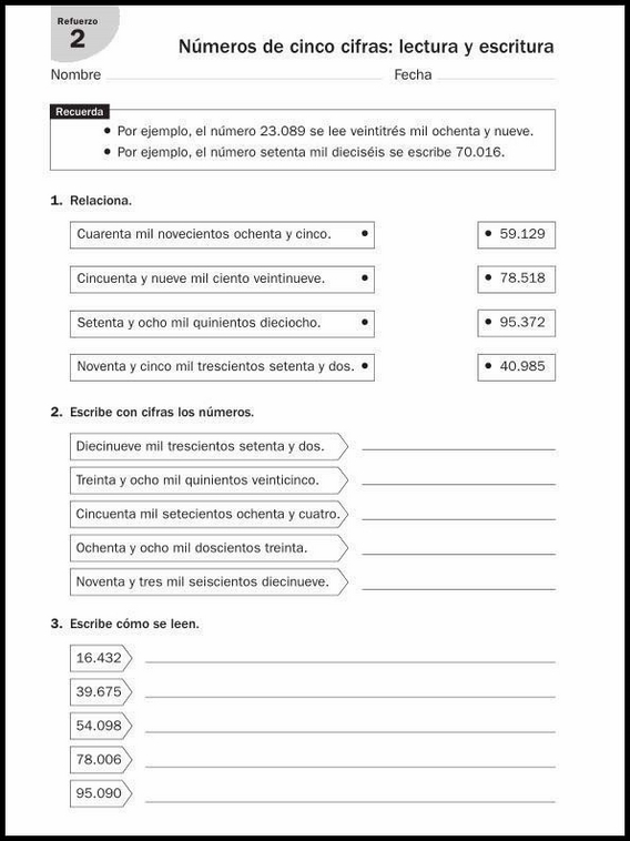 Entraînements de mathématiques pour enfants de 9 ans 26