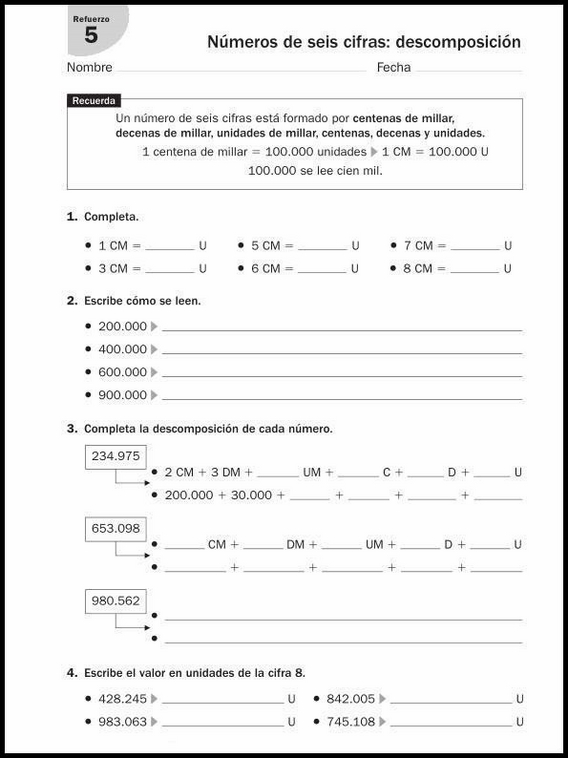 9 años 4º Educacion Primaria Refuerzo 29