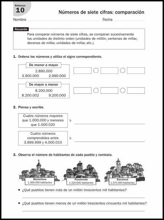 9 años 4º Educacion Primaria Refuerzo 34