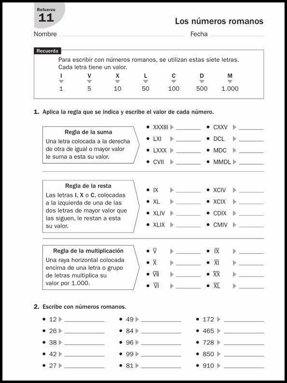 Entraînements de mathématiques pour enfants de 9 ans 35