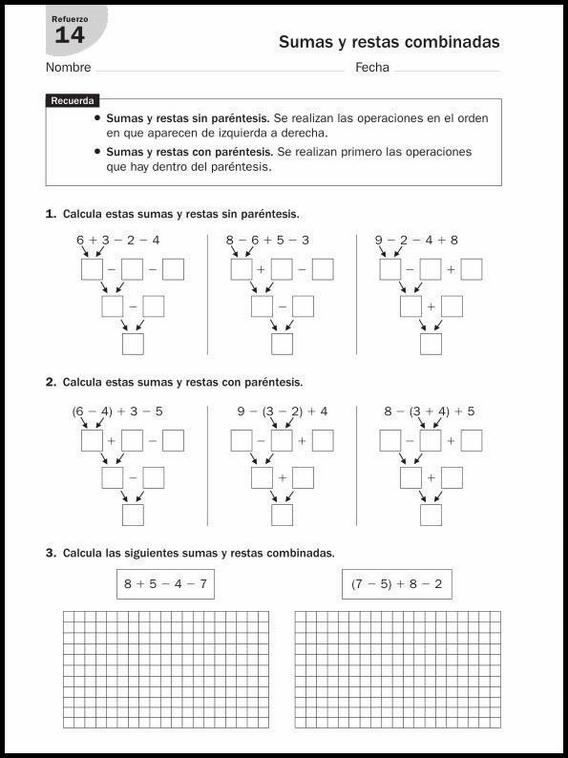 9 años 4º Educacion Primaria Refuerzo 38