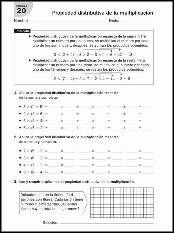 Entraînements de mathématiques pour enfants de 9 ans 44