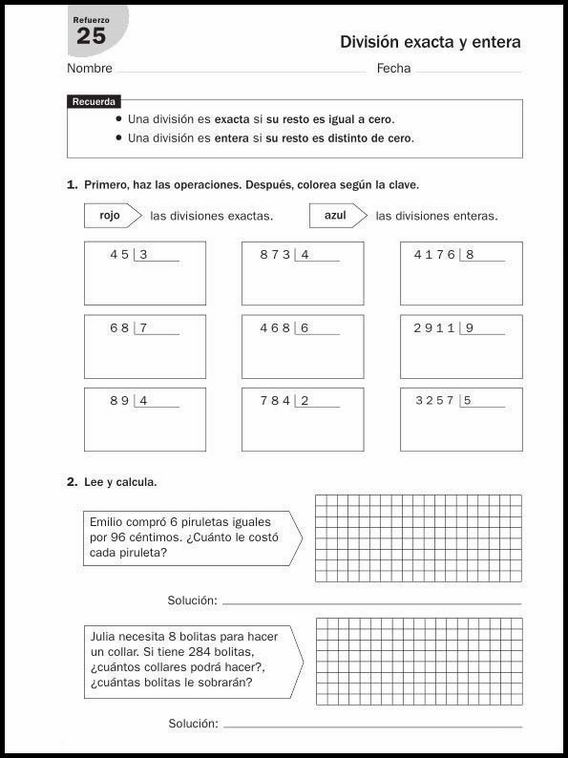 Exercícios de matemática para crianças de 9 anos 49