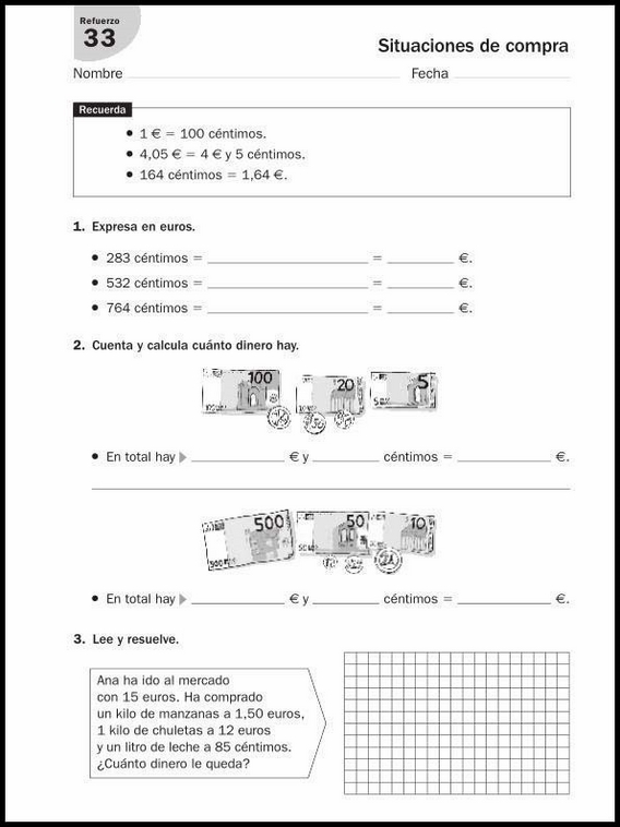 Maths Practice Worksheets for 9-Year-Olds 57