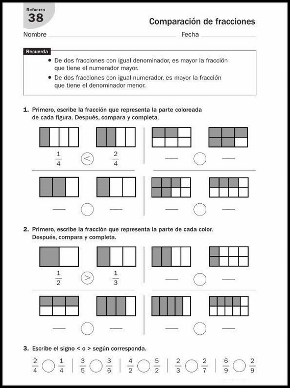 Entraînements de mathématiques pour enfants de 9 ans 62