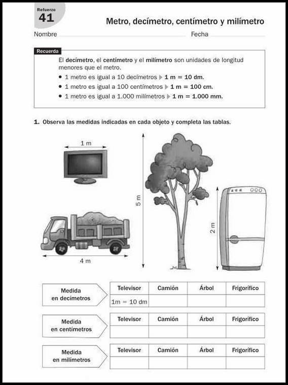 9 años 4º Educacion Primaria Refuerzo 65