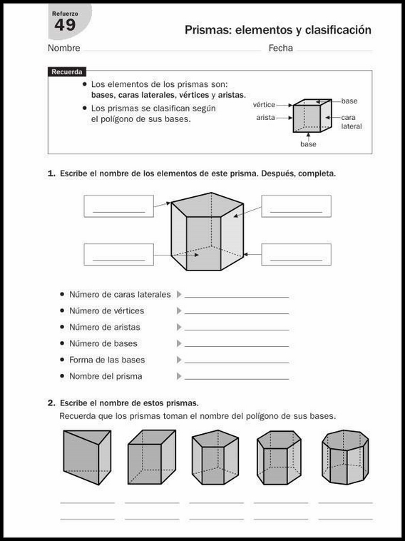 Exercícios de matemática para crianças de 9 anos 73