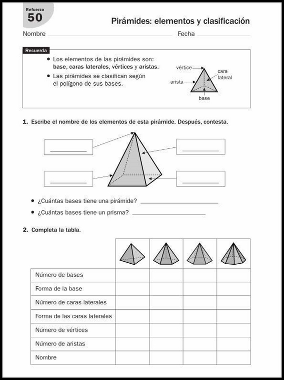 9 años 4º Educacion Primaria Refuerzo 74