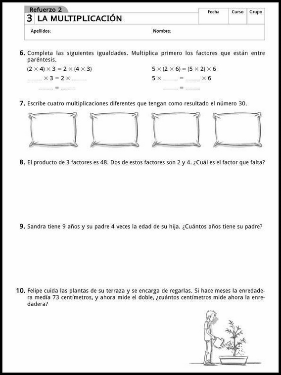 Entraînements de mathématiques pour enfants de 9 ans 81