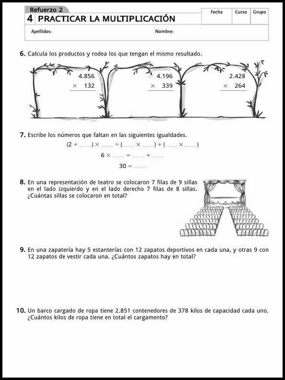 Entraînements de mathématiques pour enfants de 9 ans 83