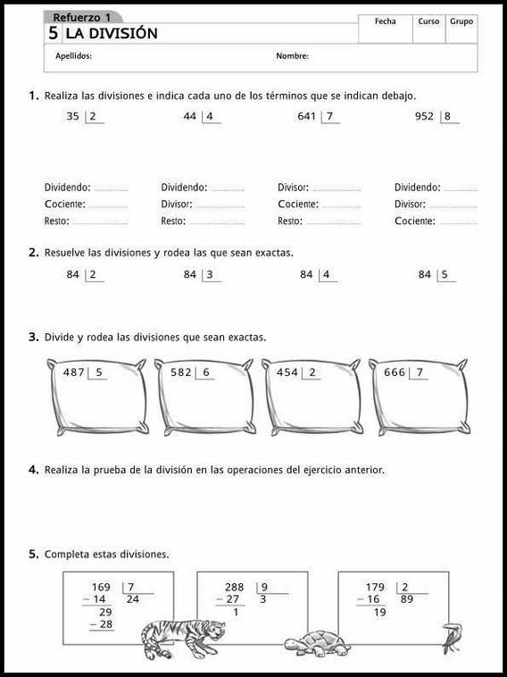 Exercícios de matemática para crianças de 9 anos 84