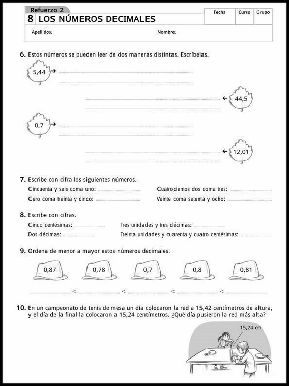 Exercícios de matemática para crianças de 9 anos 91