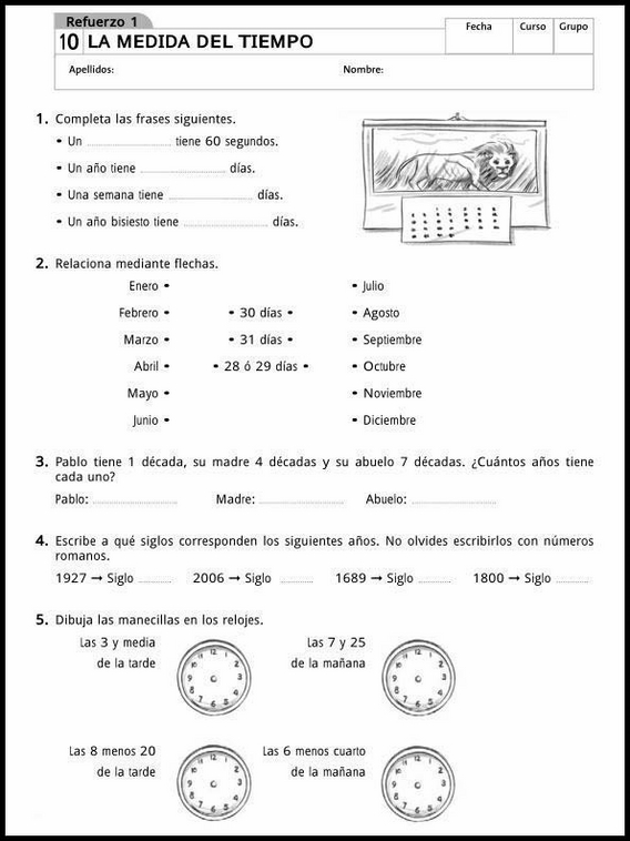 Esercizi di rinforzo per bambini di 9 anni 94