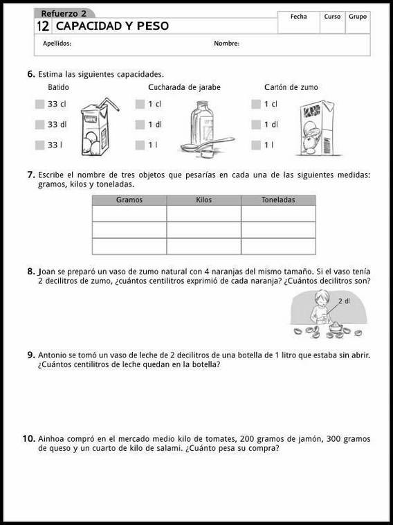 Maths Practice Worksheets for 9-Year-Olds 99