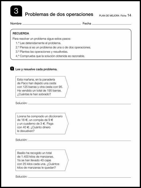 Maths Review Worksheets for 9-Year-Olds 14