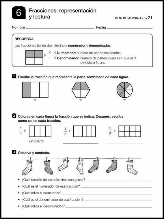 Révisions de mathématiques pour enfants de 9 ans 21