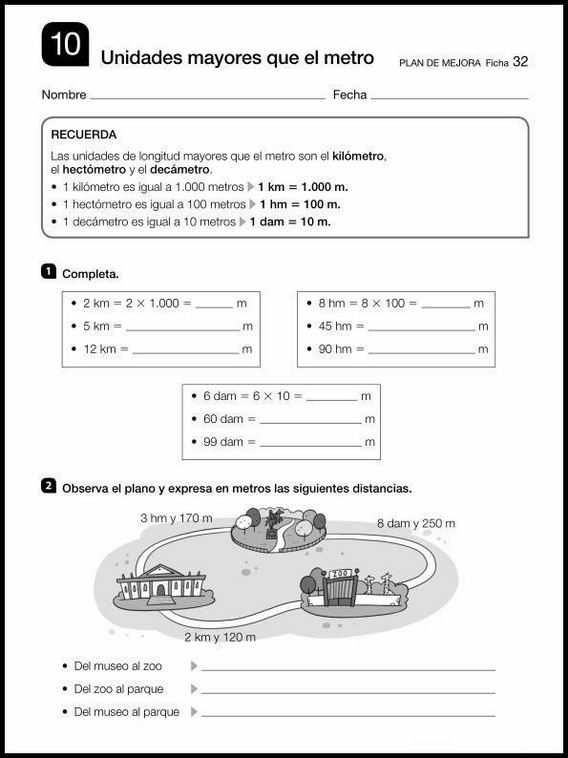 Revisões de matemática para crianças de 9 anos 32