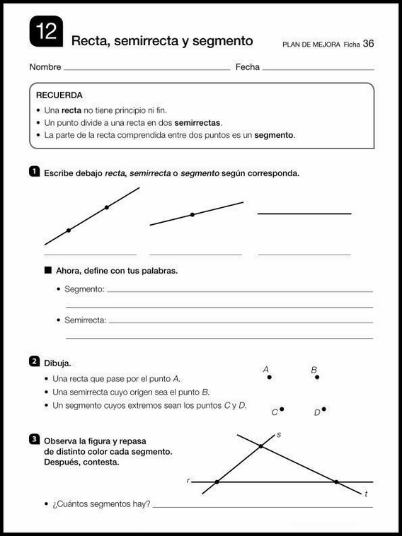 Revisões de matemática para crianças de 9 anos 36