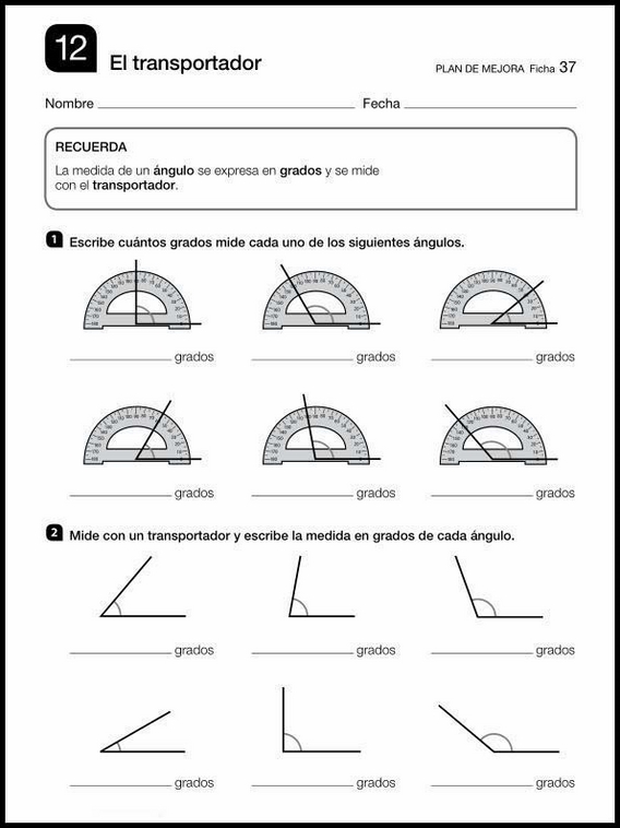 Maths Review Worksheets for 9-Year-Olds 37