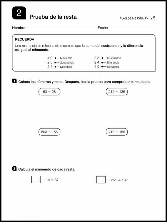 Révisions de mathématiques pour enfants de 9 ans 5