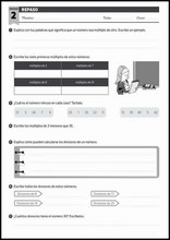 Revisões de matemática para crianças de 10 anos 150