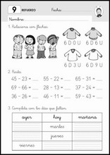 Maths Practice Worksheets for 6-Year-Olds 78