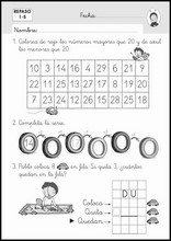 Maths Review Worksheets for 6-Year-Olds 45