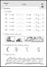 Maths Review Worksheets for 6-Year-Olds 48