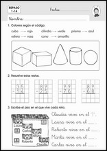 Maths Review Worksheets for 6-Year-Olds 54