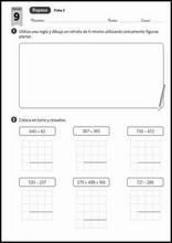 Maths Review Worksheets for 7-Year-Olds 54