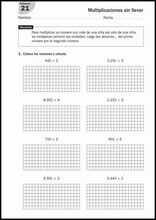 Exercícios de matemática para crianças de 8 anos 132