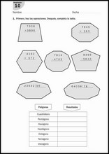 Exercices de mathématiques pour enfants de 9 ans 34