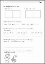 Exercices de mathématiques pour enfants de 9 ans 4