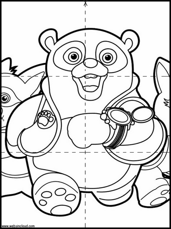 Spezialagent Oso Puzzle Zum Ausdraken 8