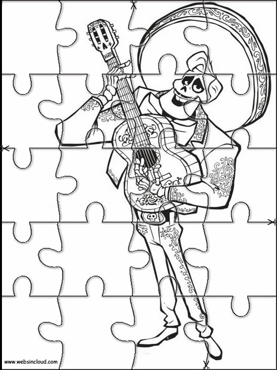Coco Puzzles Recortables Niños 13
