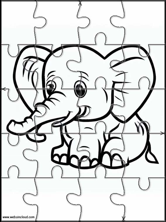 Éléphants - Animaux 6