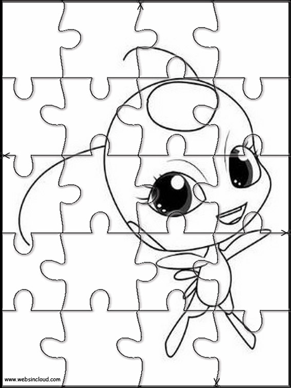 - Ladybug Printable Puzzles