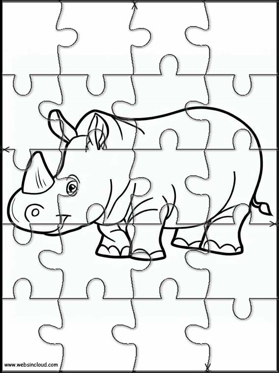 Rhinocéros - Animaux 3