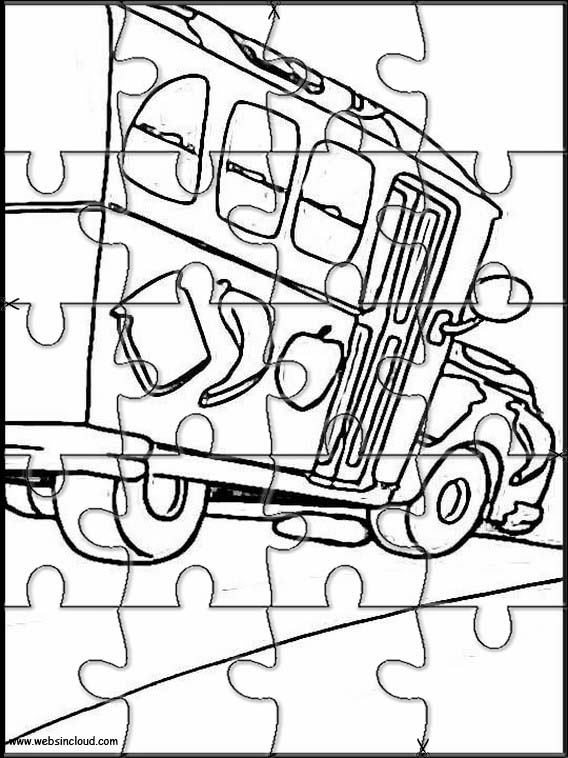 The Magic School Bus Printable Jigsaw 2