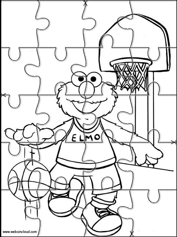 Sesame Street Printable Puzzle Games 33