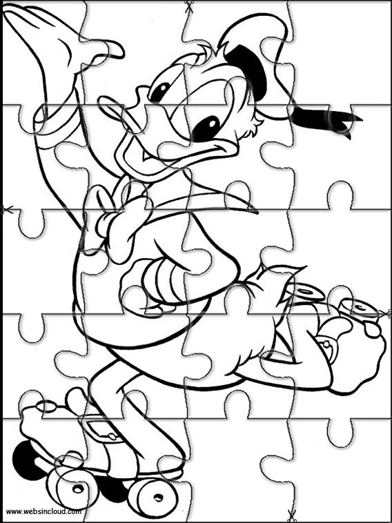 Download Disney Printable Jigsaw Puzzles to cut out 217